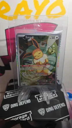 Eevee # 173 Pokemon SEALED Prismatic Evolutions Holo ETB Black Star Promo TCG - Image 1