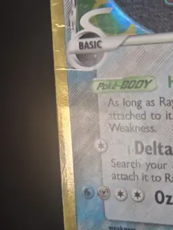 Pokemon Holo Rayquaza- EX Holon Phantoms- 16/110- HP-DMG - Image 4