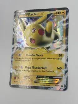 Pikachu EX XY174 Holo Promo Black Star XY Pokemon Single - Image 2