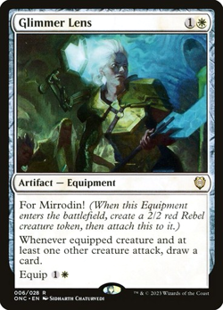 MTG - Glimmer Lens - ONE Commander - Magic the Gathering - Image 1