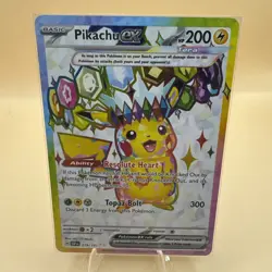 Pokemon Company Pikachu ex 219/191 Surging Sparks Hyper Rare Full Art Holo - Image 1