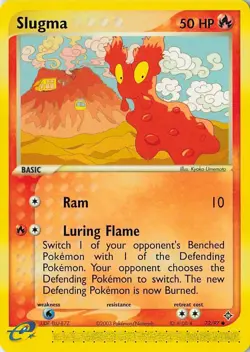 Pokemon TCG Slugma 72/97 EX Dragon Regular Card - Image 3