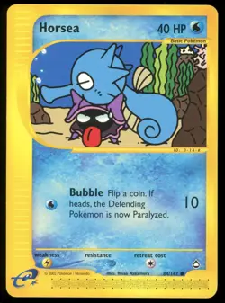 Horsea 84/147 - Pokemon Aquapolis - Common - MP - Image 1
