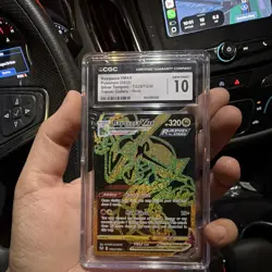 CGC 10 Rayquaza VMAX TG29/TG30 Silver Tempest TG Holo Secret Rare 2022 EN - Image 1