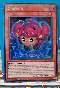 Griffoh Yu-Gi-Oh! Secret Rare Limited Ed CORI-ENSP1 - Image 1