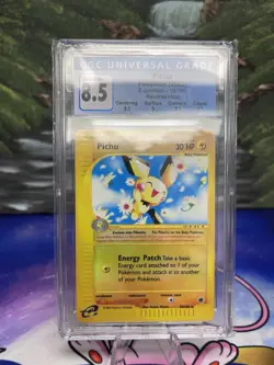 (2002) Pichu Expedition - 58/165 Reverse Holo CGC 8.5 - Image 1