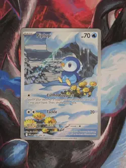 Piplup 098/094 Illistration Rare Phantasmal Flames NM Pokemon Card - Image 1