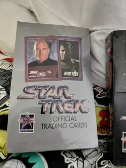 RARE IMPEL STAR TREK 25TH ANNIVERSARY TRADING CARDS 1991 SEALED BOX 36 PACKS - Image 1