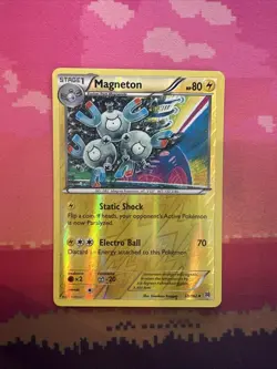 Pokemon Card Magneton Breakthrough Reverse Holo Uncommon 53/162 Near Mint - Image 1
