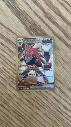 N's Zoroark ex 189/159 Secret Rare Journey Together Pokemon Card NM/M - Image 1