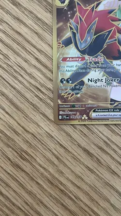 N's Zoroark ex 189/159 Secret Rare Journey Together Pokemon Card NM/M - Image 4