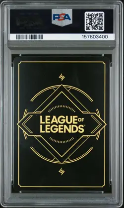 2025 RIFTBOUND: LEAGUE OF LEGENDS OGN-ORIGINS #261 LEONA RADIANT DAWN PSA 10 - Image 2