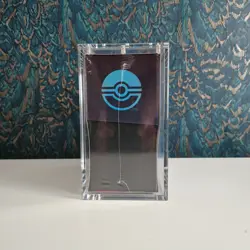 Phantasmal Flames Pokemon Center ETB Pokemon TCG Sealed New in Acrylic Case - Image 4