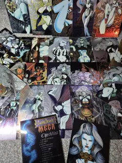 Lady Death Mega Card 10 -Missing Cards - Chaos Comics 1997 Set Of 34 - Image 4