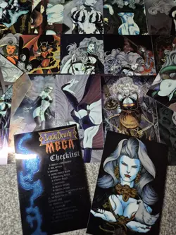 Lady Death Mega Card 10 -Missing Cards - Chaos Comics 1997 Set Of 34 - Image 5