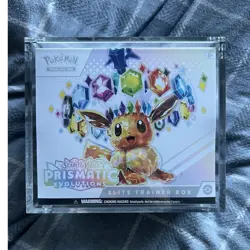 Pokemon Scarlet & Violet Prismatic Evolutions Elite Trainer Box - Image 1