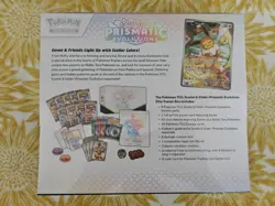 Pokemon TCG Scarlet and Violet Prismatic Evolutions Elite Trainer Box New Sealed - Image 2