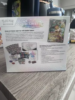 Pokemon TCG Scarlet & Violet Prismatic Evolutions Elite Trainer Box Promo 9pk - Image 4
