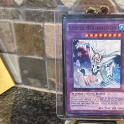Konami Yu-Gi-Oh! TCG Elemental HERO Absolute Zero GENF-ENSE1 Ltd Ed Foil - Image 5