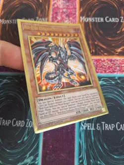 Yu-Gi-Oh! Red-Eyes Darkness Metal Dragon MGED-EN009 Premium Gold Rare 1st Ed NM - Image 2