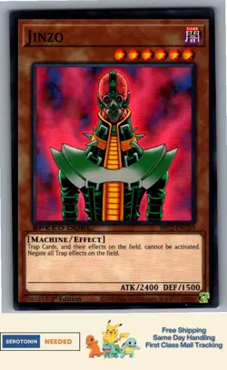 [YuGiOh] Jinzo #SBC2-ENC03 - Speed Duel: Battle City Finals: - 2996 - Image 1