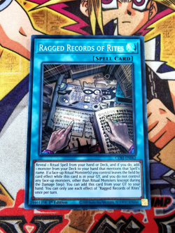 Ragged Record of Rights cori-en062 1st Edition (NEW) Super Rare Yu-Gi-Oh! - Image 1