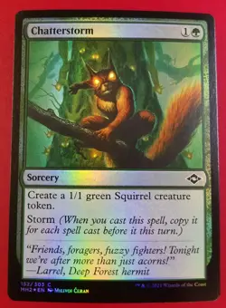 1x Chatterstorm | FOIL | Modern Horizons 2 | MTG Magic Cards - Image 1