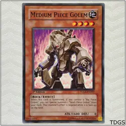 Medium Piece Golem - TDGS-EN007 - Common 1st Edition Yugioh - Image 1