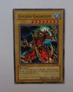 Gogiga Gagagigo AST-001 (Common, 1st Edition, Played / MP) Yugioh Goats - Image 1