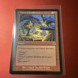 Wave of Indifference 243 MTG NM Onslaught - Image 1