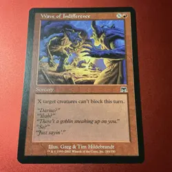 Wave of Indifference 243 MTG NM Onslaught - Image 2