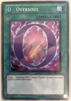 YuGiOh O - Oversoul Secret Rare RYMP-EN026 - Image 1