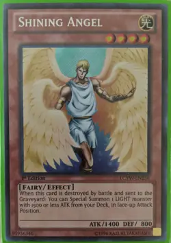 YuGiOh Shining Angel Secret Rare 1st Edition LCYW-EN236 - Image 1