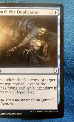 MTG Battle For Baldur's Gate Irennicus's Vile Duplication 78 Uncommon Regular - Image 3
