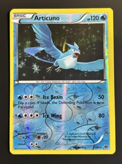 Pokemon Card - Articuno - Next Destinies 27/99 Reverse Holo Rare MP - Image 1