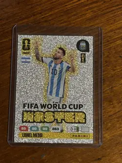 Lionel Messi Panini Adrenalyn 2026 FIFA World Cup 2026 Master Card - Image 3