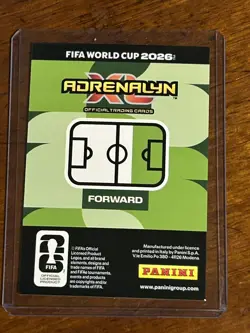 Lionel Messi Panini Adrenalyn 2026 FIFA World Cup 2026 Master Card - Image 4