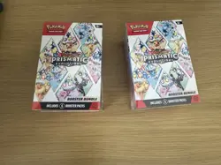 2x Pokemon Scarlet & Violet Prismatic Evolutions Booster Bundles, Factory Sealed - Image 1