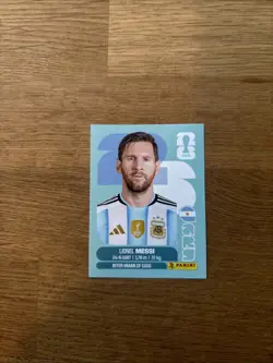 Panini Fifa World Cup 2026 Sticker - Lionel Messi Argentina ARG 17 - Image 1