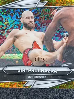 2026 Topps Chrome UFC Jiri Prochazka Gold Mimi Diamonds /50 - Image 2