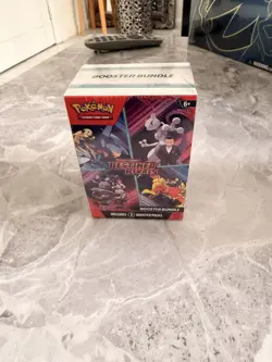 Pokemon TCG Destined Rivals Booster Bundle (6 packs) Factory Sealed - Image 1