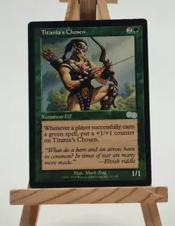 Titania's Chosen Urza´s Saga Magic Karte EN (Titanias Auserwahlter) 277/350 - Image 1