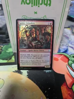 NM Foil Spider-Islanders, MTG, Marvel's Spider-Man, Magic the Gathering, 91 - Image 1