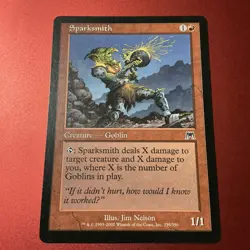 Sparksmith - Onslaught: #235, Magic: The Gathering MTG NM LP - Image 1