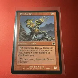 Sparksmith - Onslaught: #235, Magic: The Gathering MTG NM LP - Image 3