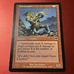 Sparksmith - Onslaught: #235, Magic: The Gathering MTG NM LP - Image 2