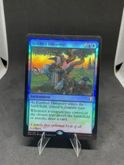 Kindred Discovery Commander Legends: Battle for Baldur's Gate Foil MTG 081 - Image 1