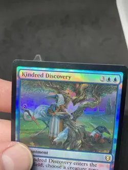 Kindred Discovery Commander Legends: Battle for Baldur's Gate Foil MTG 081 - Image 3