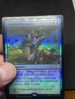 Kindred Discovery Commander Legends: Battle for Baldur's Gate Foil MTG 081 - Image 4