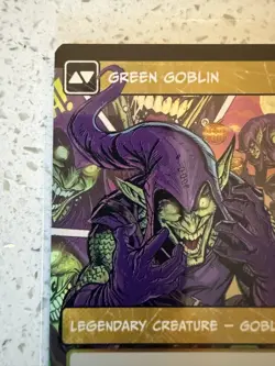 MTG Spider-Man - Norman Osborn Green Goblin Borderless FOIL! Mythic - Image 3